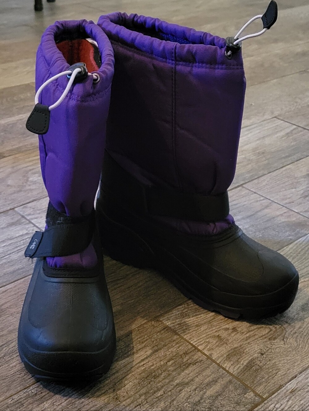 Kamik Waterproof Insulated Winter Boots Felt Liner Snow Winter Apres' Ski Purple